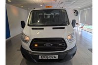 USED 2016 16 FORD TRANSIT 2.2 TDCi 350 Chassis Double Cab 4dr Diesel Manual RWD L3 H1 Euro 5 (DRW) (125 ps) Rear View Camera + Beacons