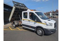 USED 2016 16 FORD TRANSIT 2.2 TDCi 350 Chassis Double Cab 4dr Diesel Manual RWD L3 H1 Euro 5 (DRW) (125 ps) Rear View Camera + Beacons
