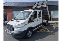 USED 2016 16 FORD TRANSIT 2.2 TDCi 350 Chassis Double Cab 4dr Diesel Manual RWD L3 H1 Euro 5 (DRW) (125 ps) Rear View Camera + Beacons