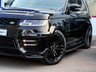 USED 2018 68 LAND ROVER RANGE ROVER SPORT 3.0 SD V6 AUTOBIOGRAPHY DYNAMIC LUMMA KIT BLACK PACK 7 SEATS OPEN PAN ROOF HEAT & COOL MASSAGE SEATS TV APPLE PLAY SAT NAV 360 CAM STEPS 7 SEATS~HEAT/COOL SEAT~REAR SCREENS