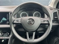 USED 2019 69 SKODA KAROQ 1.6 TDI SE L SUV 5dr Diesel DSG Euro 6 (s/s) (115 ps) Dual Climate Control, Heated Alcantara Leather Seats, Satellite Navigation, Cruise Control, Bluetooth Connectivity, Voice Control, USB, Keyless Entry, Keyless Start and Stop, Rain Sensor, Eco/Norm/Sport Driving Mode, Heated Folding Wing Mirrors, Privacy Glass, DAB Radio, CarPlay/Android Auto, LED Running Lights, Rear Parking Camera, Front and Rear Sensors, Xenon Headlight, Auto Headlights, 18 Inch Alloy Wheels.