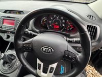 USED 2013 13 KIA SPORTAGE 1.6 GDi EcoDynamics 2 SUV 5dr Petrol Manual 2WD Euro 5 (s/s) (133 bhp) 