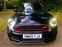 USED 2019 69 MINI COUNTRYMAN 2.0 John Cooper Works SUV 5dr Petrol Auto ALL4 Euro 6 (s/s) (306 ps)PANORAMIC GLASS SUNROOF//1/2 LEATHER/SWEDE//SATNAV//PARK CAMERA//FRONT AND REAR PARK ASSIST//GOOD SERVICE RECORD//LAST SERVICED JUNE 2025 Auto ALL4 Euro 6 (s/s) (306 ps)PANORAMIC GLASS SUNROOF//1/2 LEATHER/SWEDE//SATNAV//PARK CAMERA//FRONT AND REAR PARK ASSIST//GOOD SERVICE RECORD//LAST SERVICED JUNE 2025