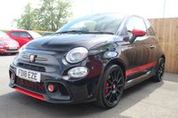 USED 2018 18 ABARTH 595 1.4 T-Jet Competizione Hatchback 3dr Petrol Manual Euro 6 (180 bhp)PERFORMANCE PACK PERFORMANCE PACK--HiFi By Beats--Cabon Backed Sabelts--Super Sport Alloy Wheels