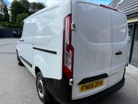 USED 2018 68 FORD TRANSIT CUSTOM 2.0 300 EcoBlue Panel Van 5dr Diesel Manual L1 H1 Euro 6 (105 ps) 1 OWNER FSH 6 MONTHS WARRANTY