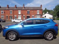 USED 2018 18 HYUNDAI TUCSON 1.6 GDi Blue Drive SE Nav SUV 5dr Petrol Manual Euro 6 (s/s) (132 ps) 8 SERVICE STAMPS 12 MONTHS MOT