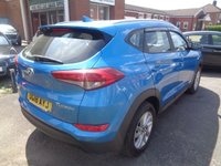 USED 2018 18 HYUNDAI TUCSON 1.6 GDi Blue Drive SE Nav SUV 5dr Petrol Manual Euro 6 (s/s) (132 ps) 8 SERVICE STAMPS 12 MONTHS MOT