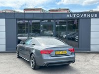 USED 2013 63 AUDI A5 3.0 TDI V6 Black Edition Coupe 2dr Diesel S Tronic quattro Euro 5 (s/s) (245 ps) PANORAMIC ROOF + BANG & OLUFSEN SOUND + SATNAV + CRUISE CONTROL + HEATED SEATS + FRONT AND REAR SENSORS