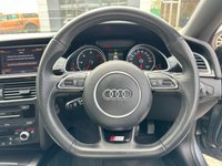 USED 2013 63 AUDI A5 3.0 TDI V6 Black Edition Coupe 2dr Diesel S Tronic quattro Euro 5 (s/s) (245 ps) PANORAMIC ROOF + BANG & OLUFSEN SOUND + SATNAV + CRUISE CONTROL + HEATED SEATS + FRONT AND REAR SENSORS