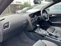 USED 2013 63 AUDI A5 3.0 TDI V6 Black Edition Coupe 2dr Diesel S Tronic quattro Euro 5 (s/s) (245 ps) PANORAMIC ROOF + BANG & OLUFSEN SOUND + SATNAV + CRUISE CONTROL + HEATED SEATS + FRONT AND REAR SENSORS