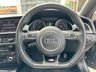 USED 2013 63 AUDI A5 3.0 TDI V6 Black Edition Coupe 2dr Diesel S Tronic quattro Euro 5 (s/s) (245 ps) PANORAMIC ROOF + BANG & OLUFSEN SOUND + SATNAV + CRUISE CONTROL + HEATED SEATS + FRONT AND REAR SENSORS