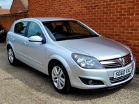 USED 2010 60 VAUXHALL ASTRA 1.4i 16v SXi Hatchback 5dr Petrol Manual (167 g/km, 89 bhp) 1 OWNER - SERVICE HISTORY