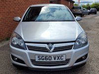 USED 2010 60 VAUXHALL ASTRA 1.4i 16v SXi Hatchback 5dr Petrol Manual (167 g/km, 89 bhp) 1 OWNER - SERVICE HISTORY
