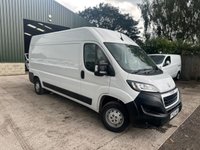 USED 2022 22 PEUGEOT BOXER 2.2 BlueHDi 335 Professional L3 H2 Euro 6 (s/s) 5dr 