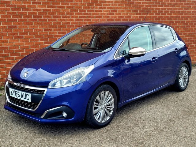 2015 65 Peugeot 208 1.2 PureTech Allure Hatchback 5dr Petrol Manual Euro 6 (82 ps)
