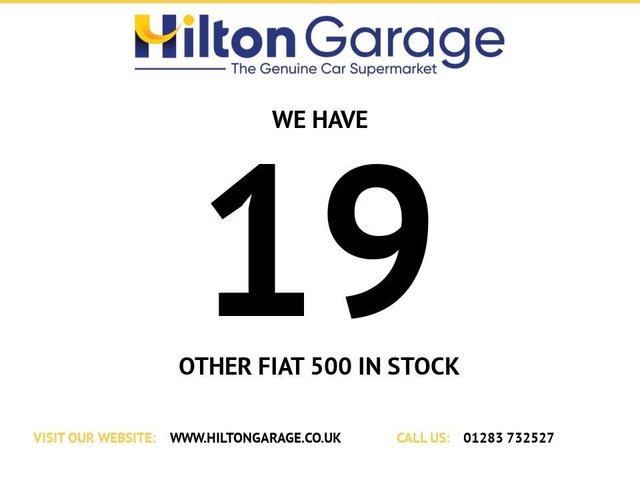 USED 2015 H Fiat 500 1.2 Lounge Hatchback 3dr Petrol Manual Euro 6 (s/S) (69 BHP) - Climate, Alloy, Dab