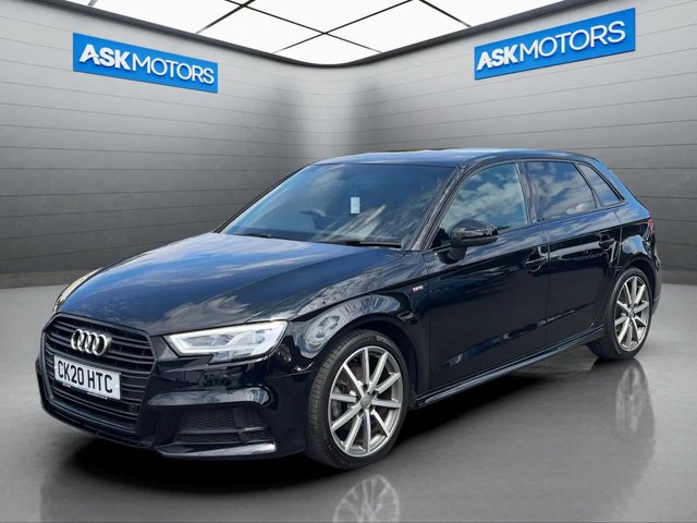 View our Audi A3 1.5 TFSI CoD 35 Black Edition Sportback 5dr Petrol Manual Euro 6 (s/s) (150 ps)