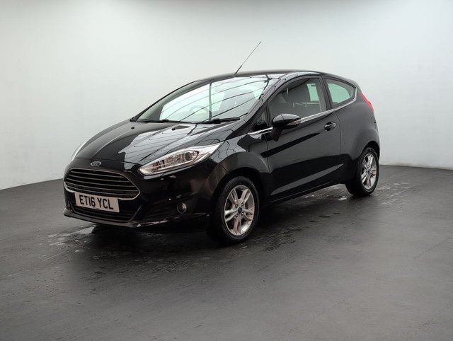 USED 2016 16 Ford Fiesta 1.25 Zetec Hatchback 3dr Petrol Manual Euro 6 (82 Ps) Hill Start Assist+tinted Glass