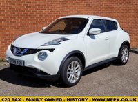 USED 2014 64 NISSAN JUKE 1.5 dCi 8v Acenta Premium SUV 5dr Diesel Manual Euro 5 (s/s) (110 ps) SAT NAV - REAR PARKING CAMERA