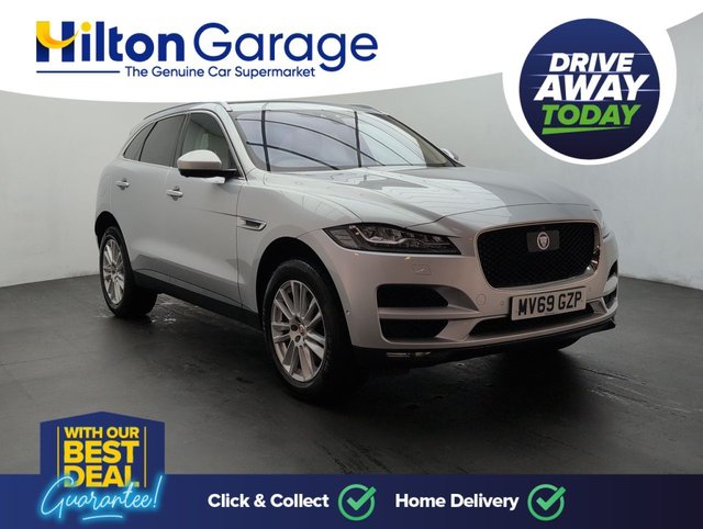 USED 2019 69 Jaguar F-Pace 2.0 P300 Portfolio Suv 5dr Petrol Auto Awd Euro 6 (s/S) (300 Ps) - Climate, Alloy, Cruise