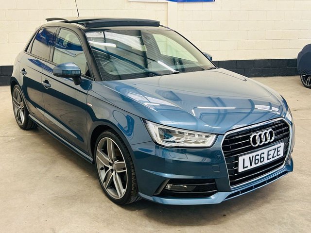 2016 66 Audi A1 1.4 TFSI S line Panoramic Sportback 5 Door Petrol Manual Euro 6 (s/s) (125 ps)