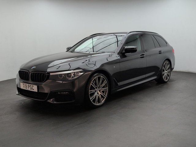 USED 2019 T BMW 5 Series 3.0 530d M Sport Touring 5dr Diesel Auto Xdrive Euro 6 (s/S) (265 Ps) - Cruise, Dab, Alloy