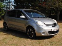 USED 2012 12 NISSAN NOTE 1.4 16V n-tec+ Hatchback 5dr Petrol Manual Euro 5 (88 ps) www.suffolkcarcentre.co.uk - Located at Ilketshall