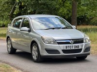 USED 2007 07 VAUXHALL ASTRA 1.6i 16v Energy Hatchback 5dr Petrol Manual (158 g/km, 103 bhp) 