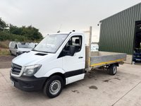 USED 2015 65 MERCEDES-BENZ SPRINTER 2.1 313 CDI RWD L1 2dr 14FT DROPSIDE, EXTREMELY CLEAN