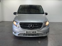 USED 2022 22 MERCEDES-BENZ VITO 2.0 116 CDI Premium Panel Van 5dr Diesel G-Tronic RWD L2 Euro 6 (s/s) (LWB) (163 ps) 8 SEATER AUTOMATIC