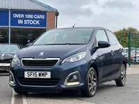 USED 2015 15 PEUGEOT 108 1.2 VTi PureTech Allure Hatchback 5dr Petrol Manual Euro 5 (82 ps) 