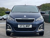 USED 2015 15 PEUGEOT 108 1.2 VTi PureTech Allure Hatchback 5dr Petrol Manual Euro 5 (82 ps) 