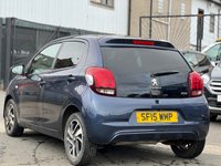 USED 2015 15 PEUGEOT 108 1.2 VTi PureTech Allure Hatchback 5dr Petrol Manual Euro 5 (82 ps) 