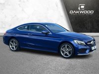 USED 2018 18 MERCEDES-BENZ C-CLASS 2.1 C250d AMG Line (Premium) Coupe 2dr Diesel G-Tronic+ 4MATIC Euro 6 (s/s) (204 ps) FULL HISTORY + GLASS ROOF + 2 OWNERS + 4M