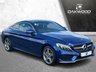 USED 2018 18 MERCEDES-BENZ C-CLASS 2.1 C250d AMG Line (Premium) Coupe 2dr Diesel G-Tronic+ 4MATIC Euro 6 (s/s) (204 ps) FULL HISTORY + GLASS ROOF + 2 OWNERS + 4M
