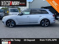 USED 2018 68 AUDI Q7 3.0 TDI V6 50 Black Edition SUV 5dr Diesel Tiptronic quattro Euro 6 (s/s) (286 ps) 2 OWNERS FROM NEW 2 KEYS GOOD SERVICE HISTORY SERVICED AS REQUIRED AND 1 YEAR MOT WITHIN THE SALE