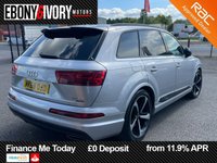 USED 2018 68 AUDI Q7 3.0 TDI V6 50 Black Edition SUV 5dr Diesel Tiptronic quattro Euro 6 (s/s) (286 ps) 2 OWNERS FROM NEW 2 KEYS GOOD SERVICE HISTORY SERVICED AS REQUIRED AND 1 YEAR MOT WITHIN THE SALE