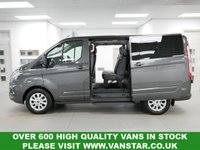 USED 2019 19 FORD TRANSIT CUSTOM 300 2.0 EBL 170 BHP SWB LIMITED AUTOMATIC 6 SEATER CREWCAB 2 OWNERS | 6 SEATS | LEATHER | AUTOMATIC !