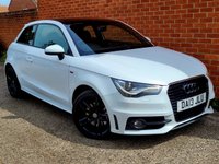USED 2013 13 AUDI A1 1.6 TDI S line Hatchback 3dr Diesel Manual Euro 5 (s/s) (105 ps) BEST COLOUR COMBO - HIGH SPEC