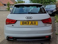 USED 2013 13 AUDI A1 1.6 TDI S line Hatchback 3dr Diesel Manual Euro 5 (s/s) (105 ps) BEST COLOUR COMBO - HIGH SPEC