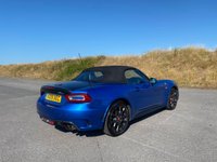 USED 2019 19 ABARTH 124 SPIDER 1.4 MultiAir Convertible 2dr Petrol Auto Euro 6 (170 ps) JUST ONE OWNER FROM NEW - ON;Y 11,000 MILES - AUTOMATIC - BOSE STEREO - HEATED SEATS - REAR SENSORS - VISIBILITY PACKAGE