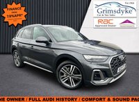 USED 2021 21 AUDI Q5 2.0 TFSIe 55 Competition SUV 5dr Petrol Plug-in Hybrid S Tronic quattro Euro 6 (s/s) 17.9kWh (367 ps) ** RAC BUYSURE INSPECTED **