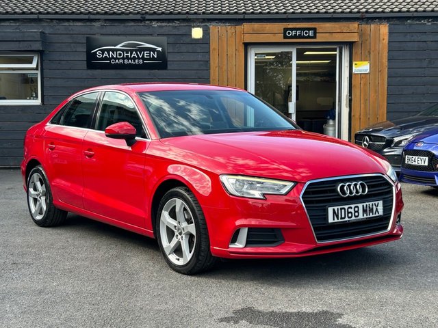 2019 68 Audi A3 1.6 TDI 30 Sport Saloon 4dr Diesel Manual Euro 6 (s/s) (116 ps)