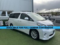 USED 2009 TOYOTA ALPHARD CAMPERVAN TOYOTA ALPHARD IDEAL FOR CUSTOM CAMPER CONVERSION 2.4  #1162 Ideal van for custom conversion