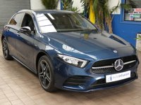 USED 2022 22 MERCEDES-BENZ A-CLASS 1.3 A250e 15.6kWh AMG Line Edition (Premium) Hatchback 5dr Petrol Plug-in Hybrid 8G-DCT Euro 6 (s/s) (218 ps) SAT NAV ANDROID APPLE CARPLAY HEATED PART LEATHER INTERIOR CRUISE CONTROL PARKING SENSORS 1 OWNER SERVICE HISTORY WARRANTY