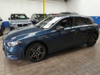 USED 2022 22 MERCEDES-BENZ A-CLASS 1.3 A250e 15.6kWh AMG Line Edition (Premium) Hatchback 5dr Petrol Plug-in Hybrid 8G-DCT Euro 6 (s/s) (218 ps) SAT NAV ANDROID APPLE CARPLAY HEATED PART LEATHER INTERIOR CRUISE CONTROL PARKING SENSORS 1 OWNER SERVICE HISTORY WARRANTY