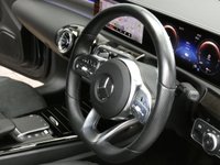 USED 2022 22 MERCEDES-BENZ A-CLASS 1.3 A250e 15.6kWh AMG Line Edition (Premium) Hatchback 5dr Petrol Plug-in Hybrid 8G-DCT Euro 6 (s/s) (218 ps) SAT NAV ANDROID APPLE CARPLAY HEATED PART LEATHER INTERIOR CRUISE CONTROL PARKING SENSORS 1 OWNER SERVICE HISTORY WARRANTY