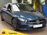 USED 2022 22 MERCEDES-BENZ A-CLASS 1.3 A250e 15.6kWh AMG Line Edition (Premium) Hatchback 5dr Petrol Plug-in Hybrid 8G-DCT Euro 6 (s/s) (218 ps) SAT NAV ANDROID APPLE CARPLAY HEATED PART LEATHER INTERIOR CRUISE CONTROL PARKING SENSORS 1 OWNER SERVICE HISTORY WARRANTY