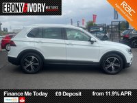 USED 2016 66 VOLKSWAGEN TIGUAN 2.0 TDI BlueMotion Tech SE Navigation SUV 5dr Diesel Manual Euro 6 (s/s) (150 ps) 2 OWNERS FROM NEW 2 KEYS BOOK PACK FULL SERVICE HISTORY SERVICED AS REQUIRED AND 1 YEAR MOT WITHIN THE SALE