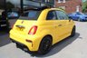 USED 2021 71 ABARTH 595C 1.4 T-Jet Competizione 70th Cabrio 2dr Petrol Manual Euro 6 (180 bhp) Modena Yellow (&pound;500 option), Sabelt GT Black Interior, 17" Alloy, 7in Touch Screen With Sat Nav-Bluetooth-DAB, Spots Mode, Apple CarPlay, Android Auto, Privacy Glass, Automatic Climate Control, Electric Adjustable and Heated Mirrors, Hill Holder, Koni Front and Rear Shock Absorbers, LED Day Running Lights, Split Folding Seats, Audio Streaming, Parking Sensors, Red Brembo Brake Callipers, Alcantara Wrapped Instrument Cluster, Tyre Pressure Monitor, Electric Convertible Roof, 1 Previous Owner, 2 K